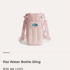 BAGSMART Pink Water Bottle bag